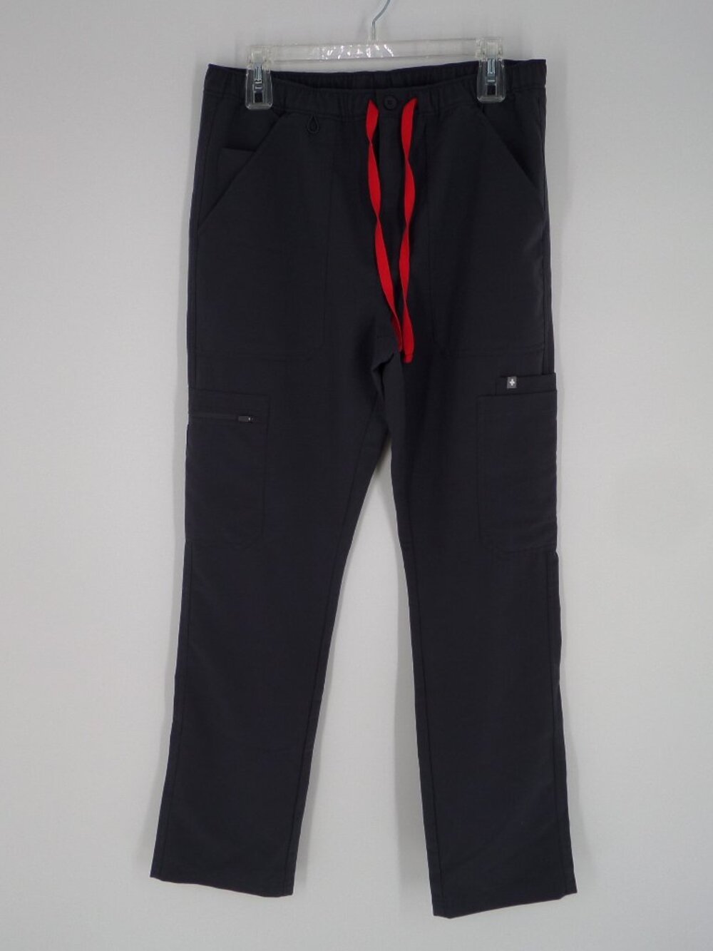 Figs Cairo Cargo Scrub Pants Grey Size Medium EUC